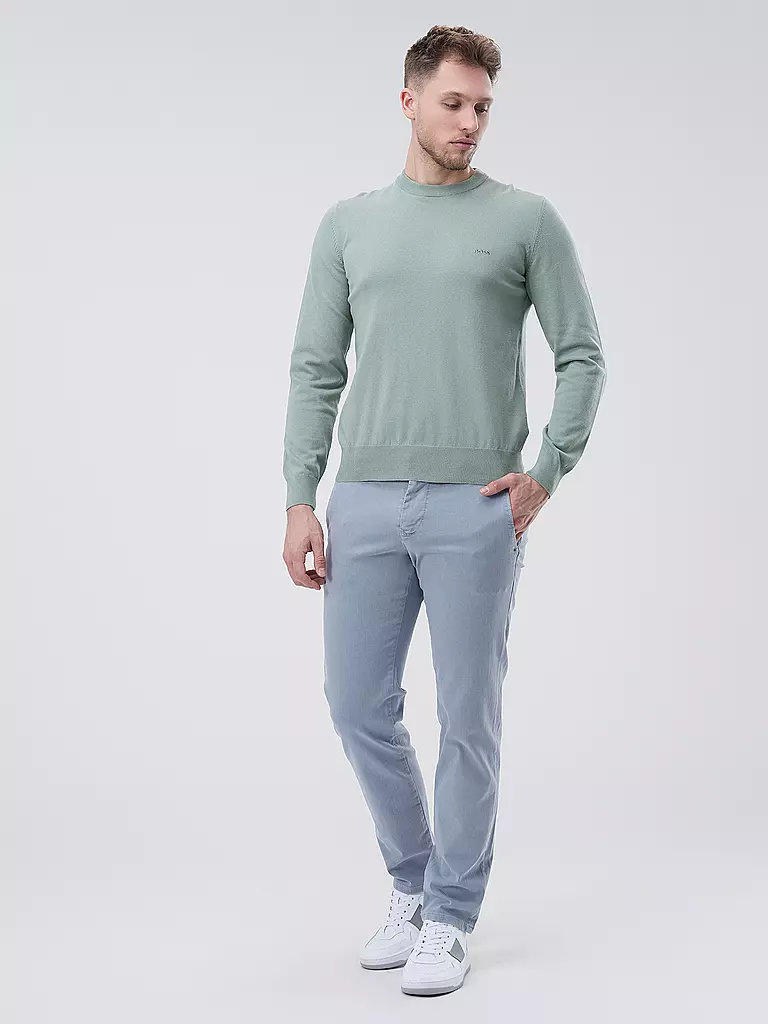 BOSS | Pullover Regular Fit PACAS-L  | Verde chiaro