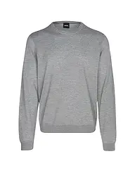 BOSS | Pullover Slim Fit LENO-P | Grigio chiaro