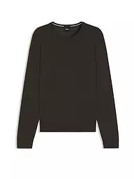 BOSS | Pullover Slim Fit LENO-P | Verde scuro