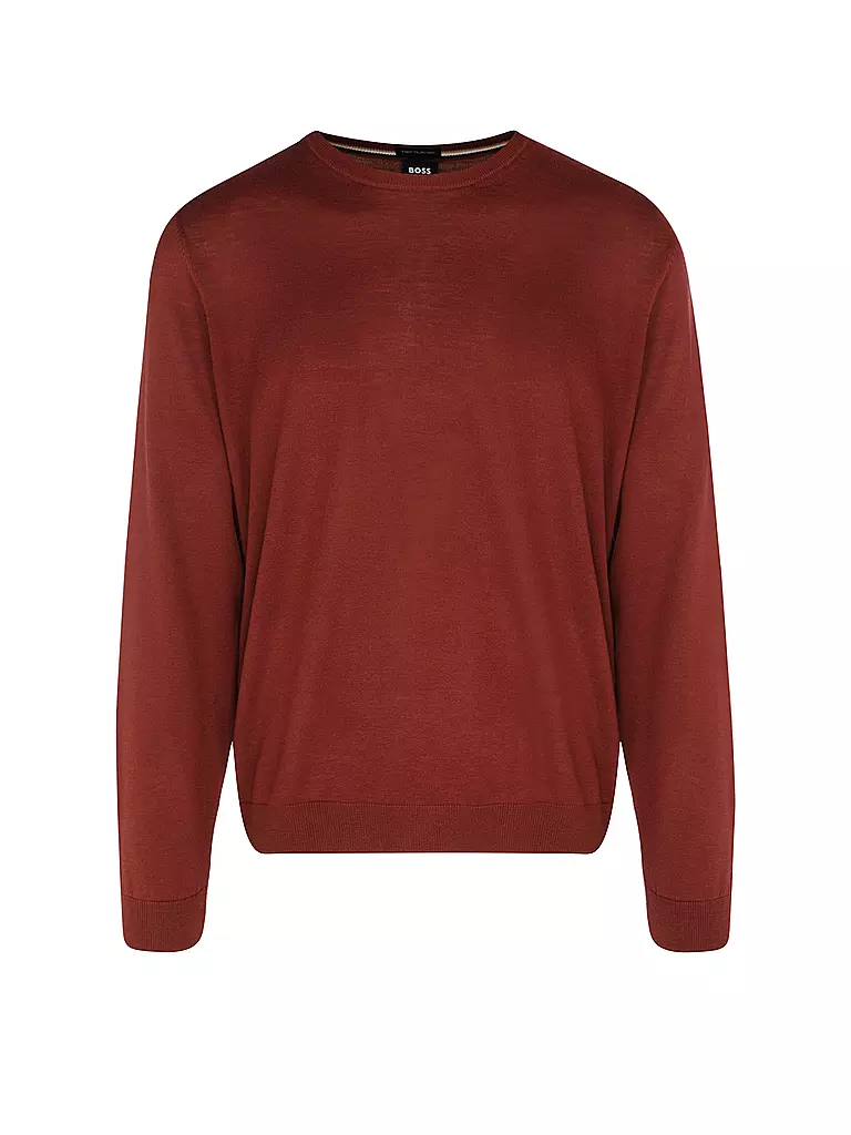 BOSS | Pullover Slim Fit LENO-P | Rosso