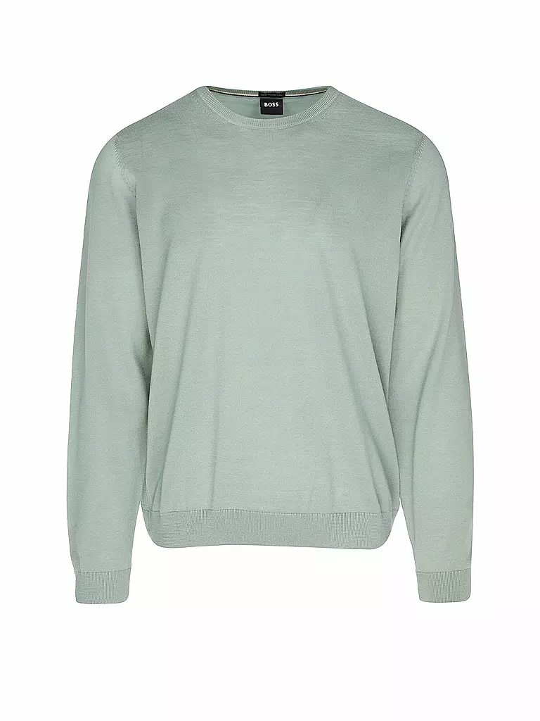 BOSS | Pullover Slim Fit LENO-P | Verde chiaro