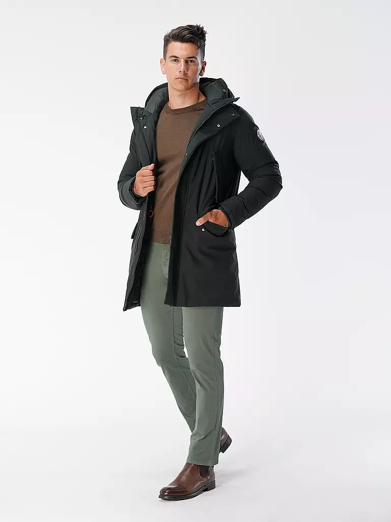BOSS | Pullover Slim Fit LENO-P | Oliva