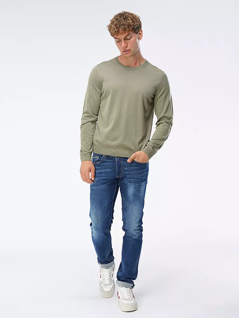 BOSS | Pullover Slim Fit LENO-P | Verde