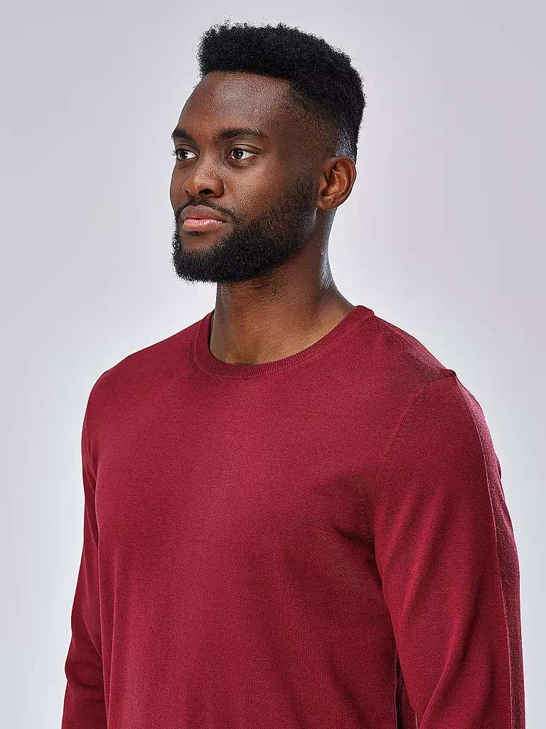 BOSS | Pullover Slim Fit LENO-P | Rosso