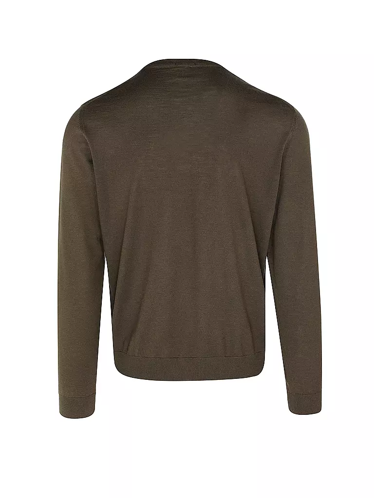 BOSS | Pullover Slim Fit LENO-P | Oliva