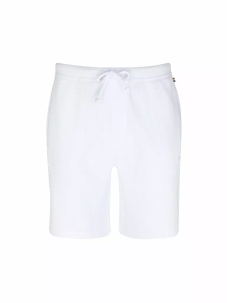 BOSS | Pyjamahose - Shorts | Bianco