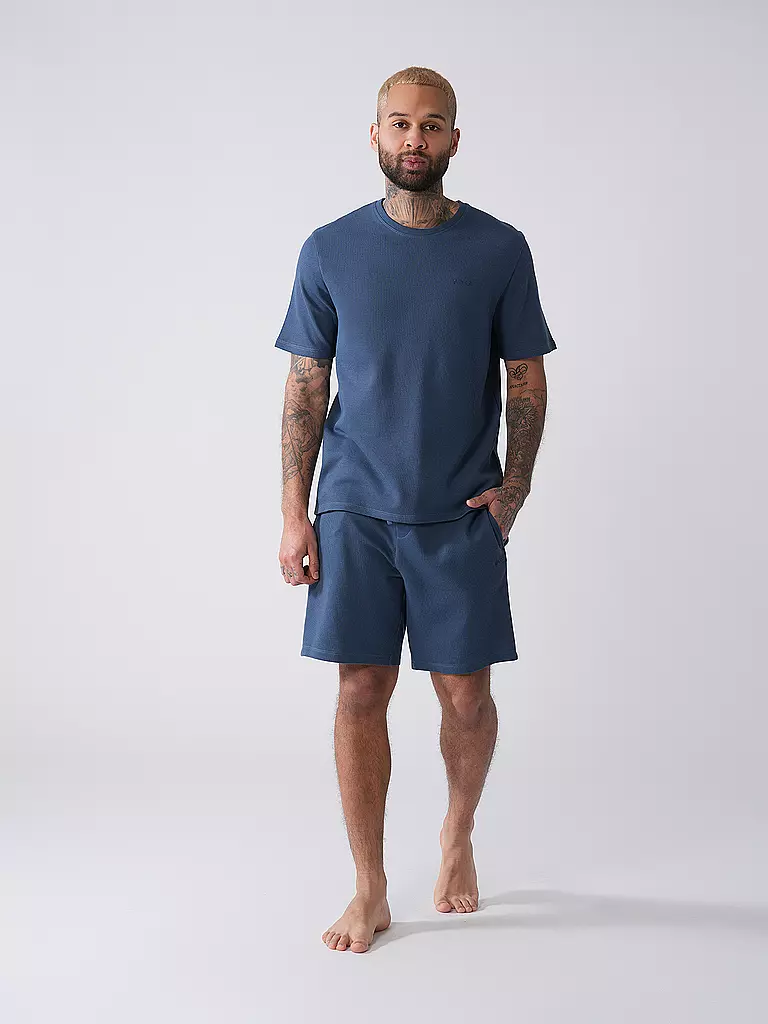 BOSS | Pyjamahose - Shorts | Blu