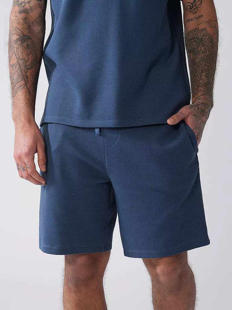 BOSS | Pyjamahose - Shorts | Blu