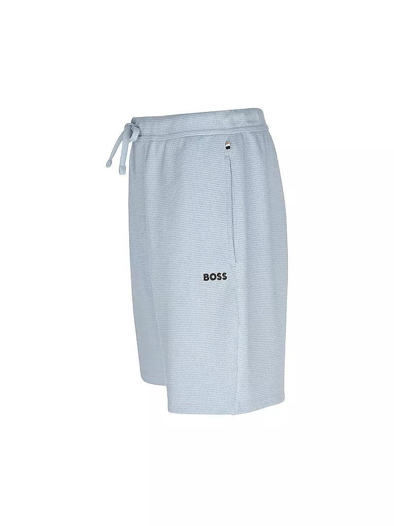 BOSS | Pyjamahose - Shorts | Blu chiaro