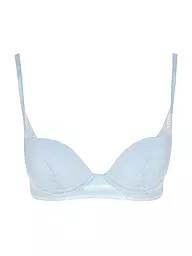 BOSS | Reggiseno con ferretto HALF PAD_PEONY LACE azzurro | Blu chiaro