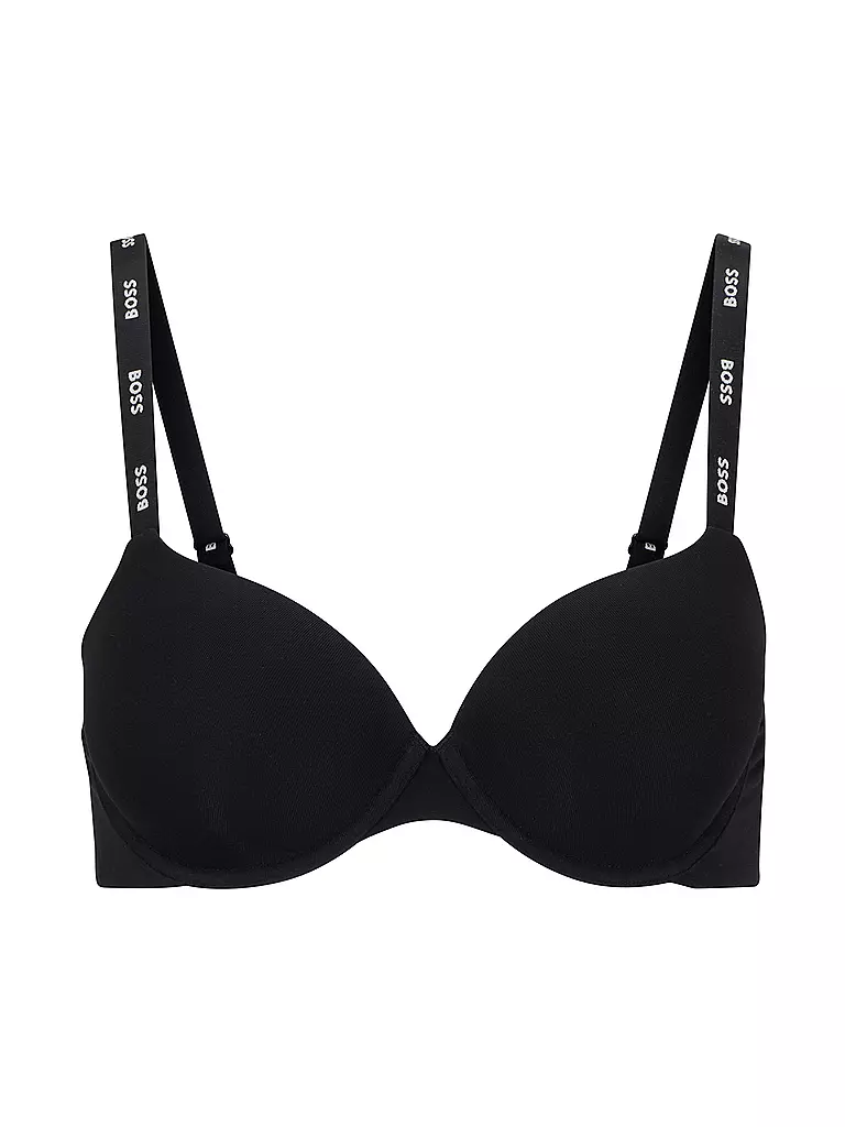 BOSS | Reggiseno con ferretto imbottito nero | Nero