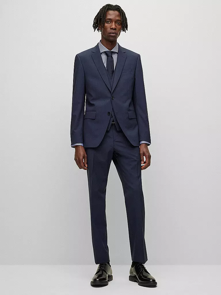 BOSS | Sakko Slim Fit Huge | Blu