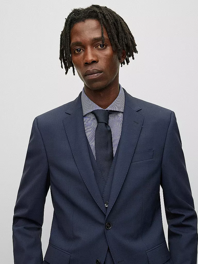 BOSS | Sakko Slim Fit Huge | Blu