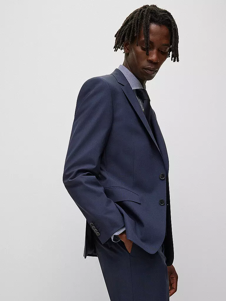 BOSS | Sakko Slim Fit Huge | Blu
