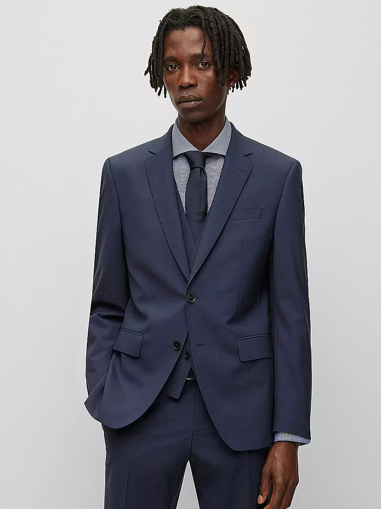 BOSS | Sakko Slim Fit Huge | Blu