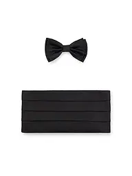 BOSS | Set 2-teillig Kummerbund und Fliege | Nero