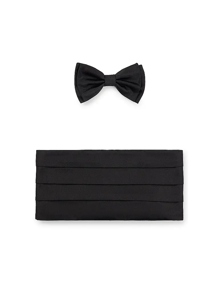 BOSS | Set 2-teillig Kummerbund und Fliege | Nero