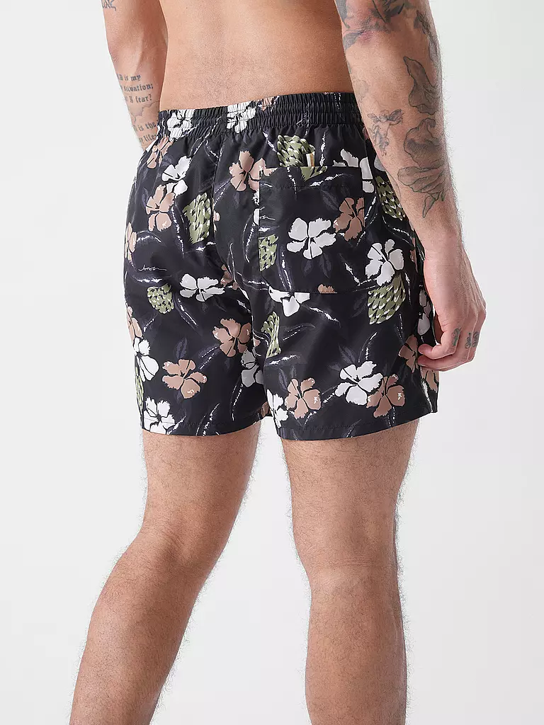 BOSS | Shorts da bagno PIRANHA | Nero