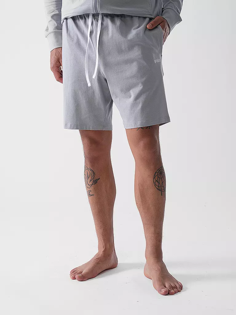 BOSS | Shorts Loungewear | Grigio chiaro