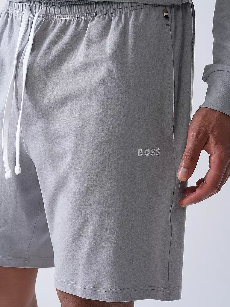 BOSS | Shorts Loungewear | Grigio chiaro