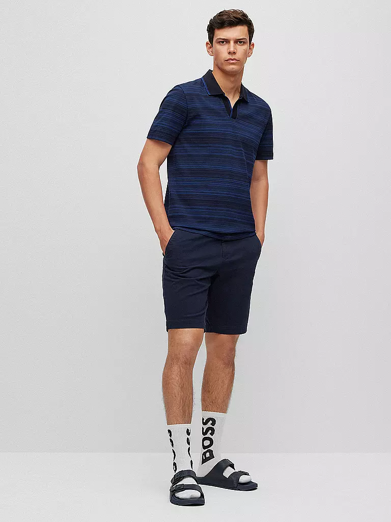 BOSS | Shorts Slim Fit SLICE | Blu scuro