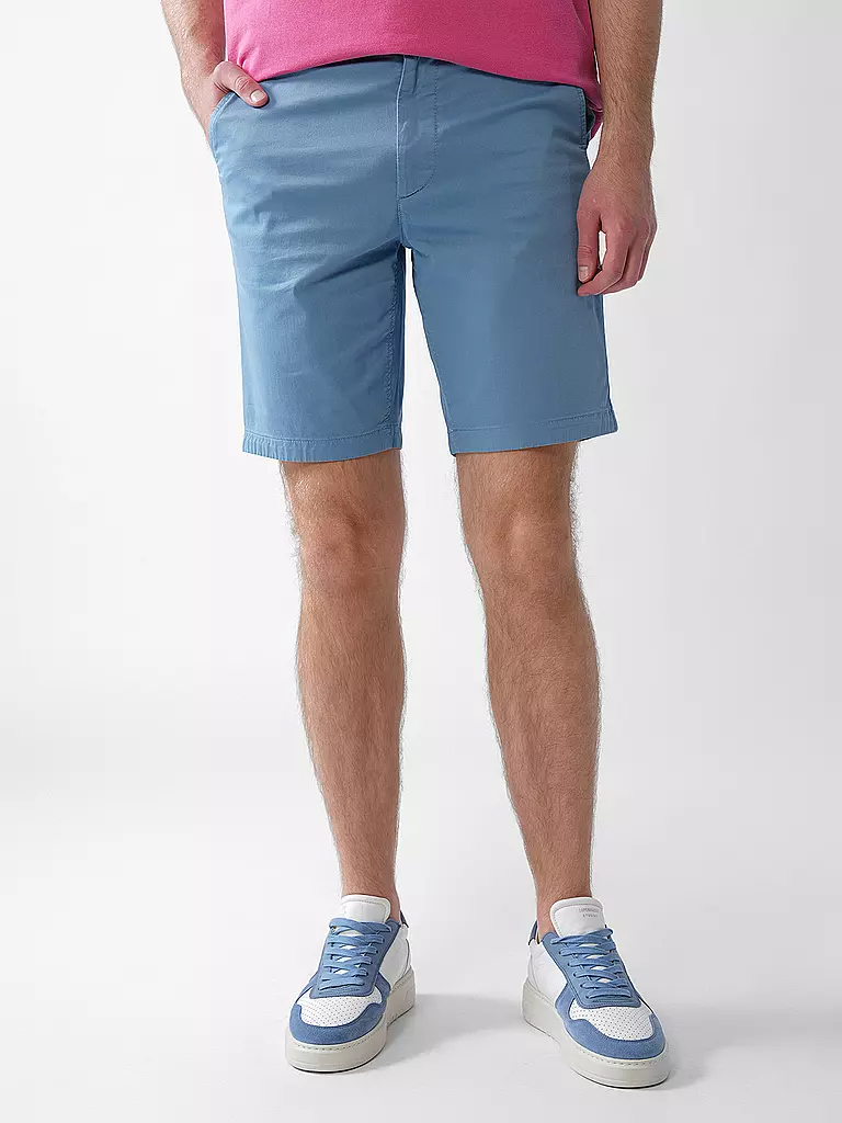 BOSS | Shorts Slim Fit | Blu chiaro