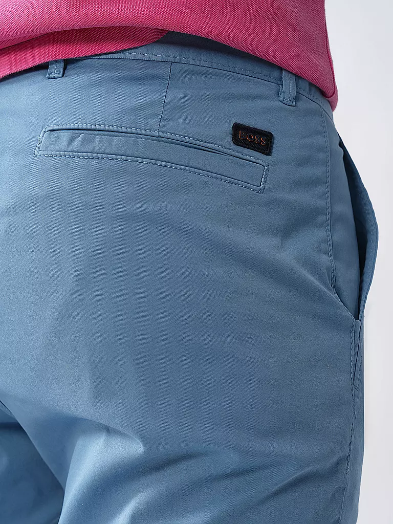 BOSS | Shorts Slim Fit | Blu chiaro