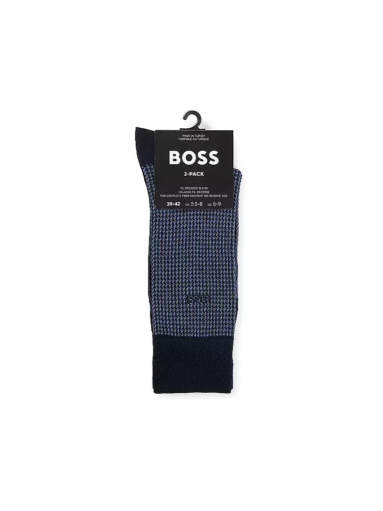 BOSS | Socke 2er Pkg. blue | Blu scuro
