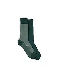 BOSS | Socke 2er Pkg. blue | Verde scuro
