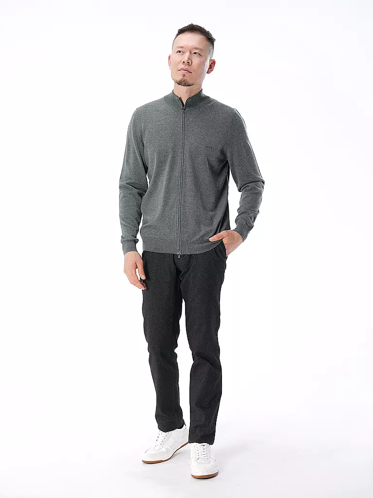 BOSS | Strickjacke BALONSO | Grigio