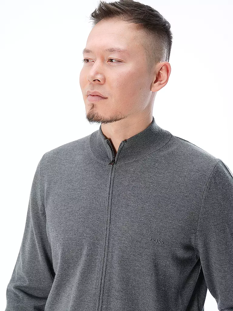 BOSS | Strickjacke BALONSO | Grigio