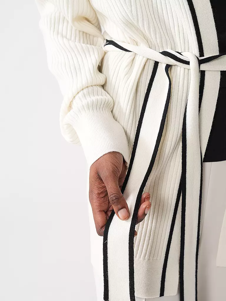 BOSS | Strickjacke | Bianco