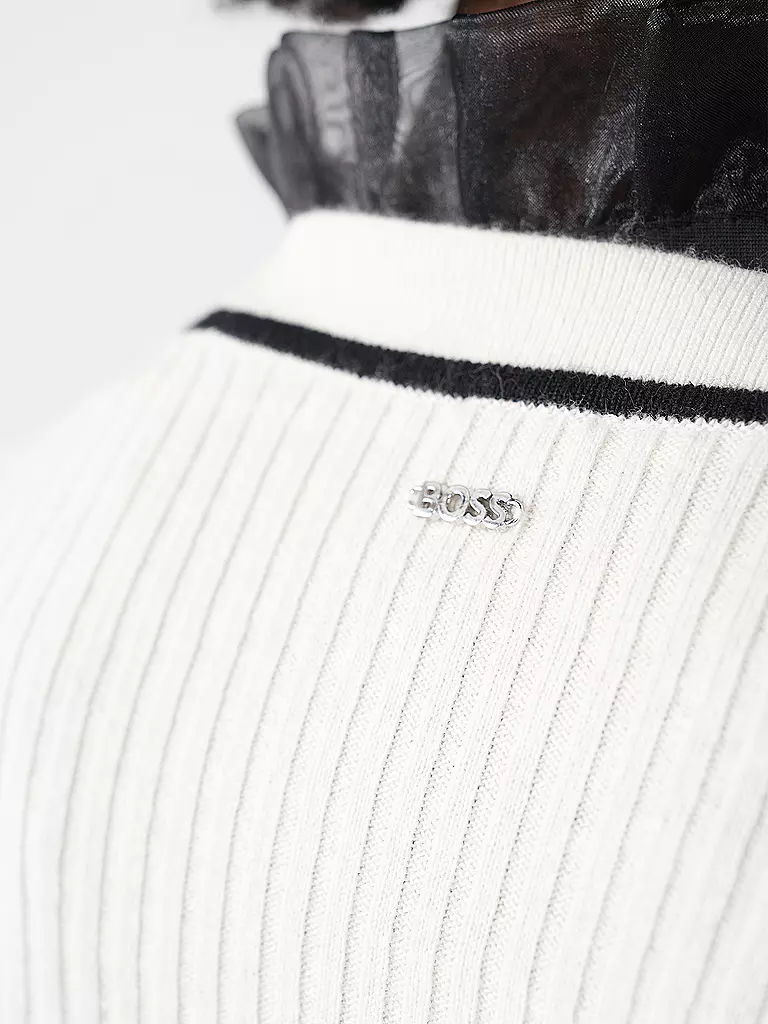 BOSS | Strickjacke | Bianco