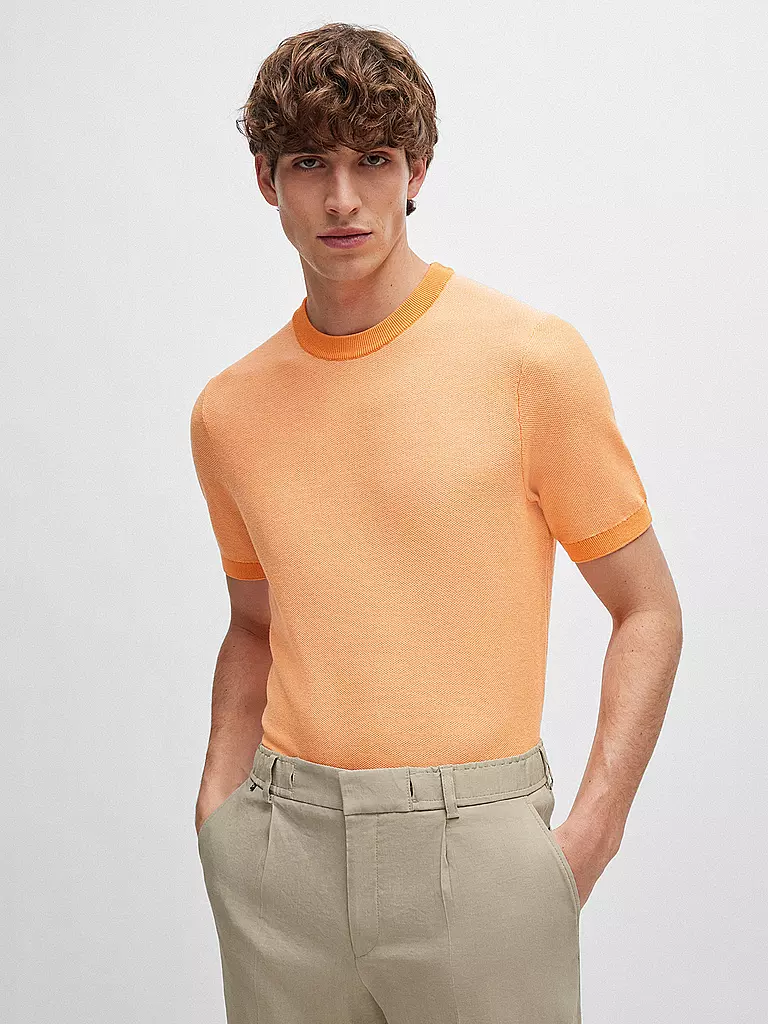 BOSS | Strickshirt TANTINO | Arancione