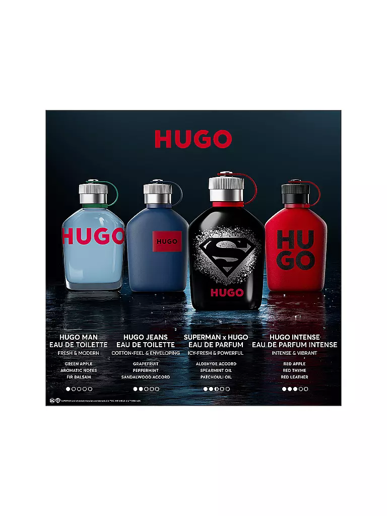 BOSS | SUPERMAN x HUGO Eau de Parfum da Uomo 125ml | 