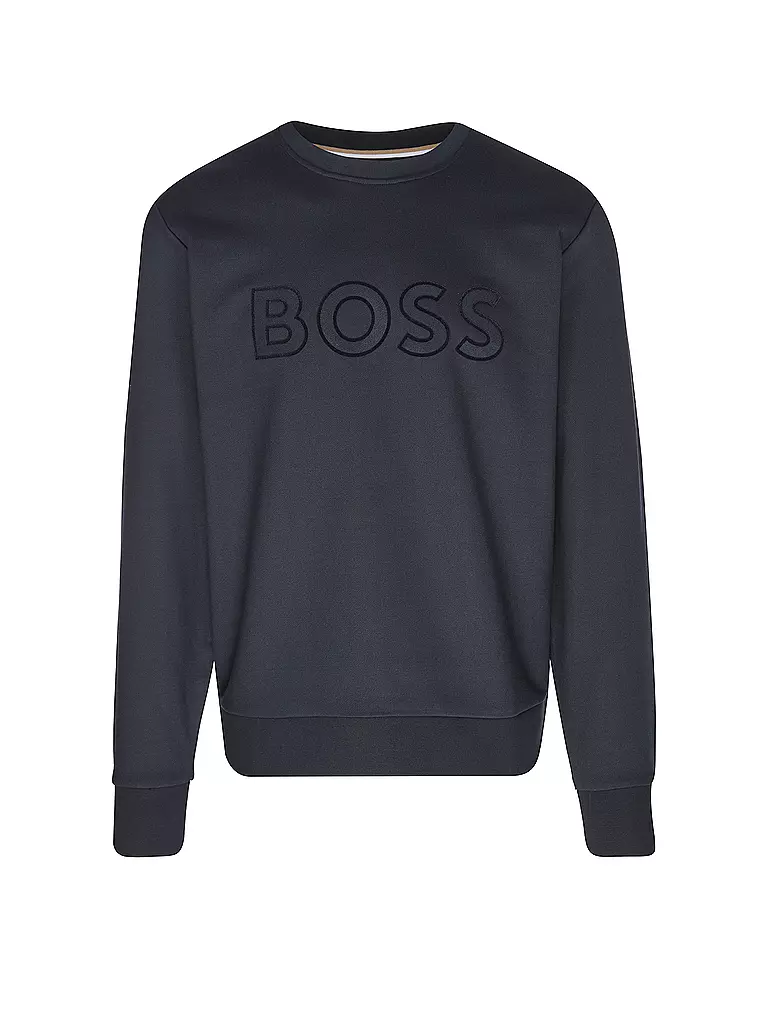 BOSS | Sweater SOLERI | Blu scuro