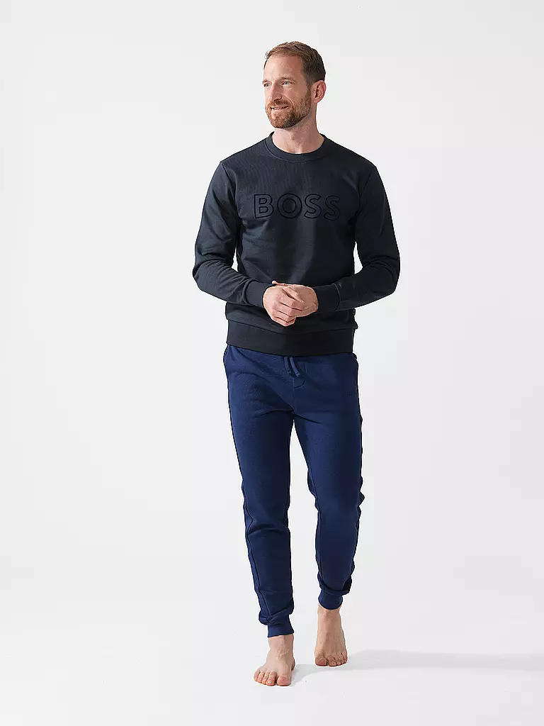 BOSS | Sweater SOLERI | Blu scuro
