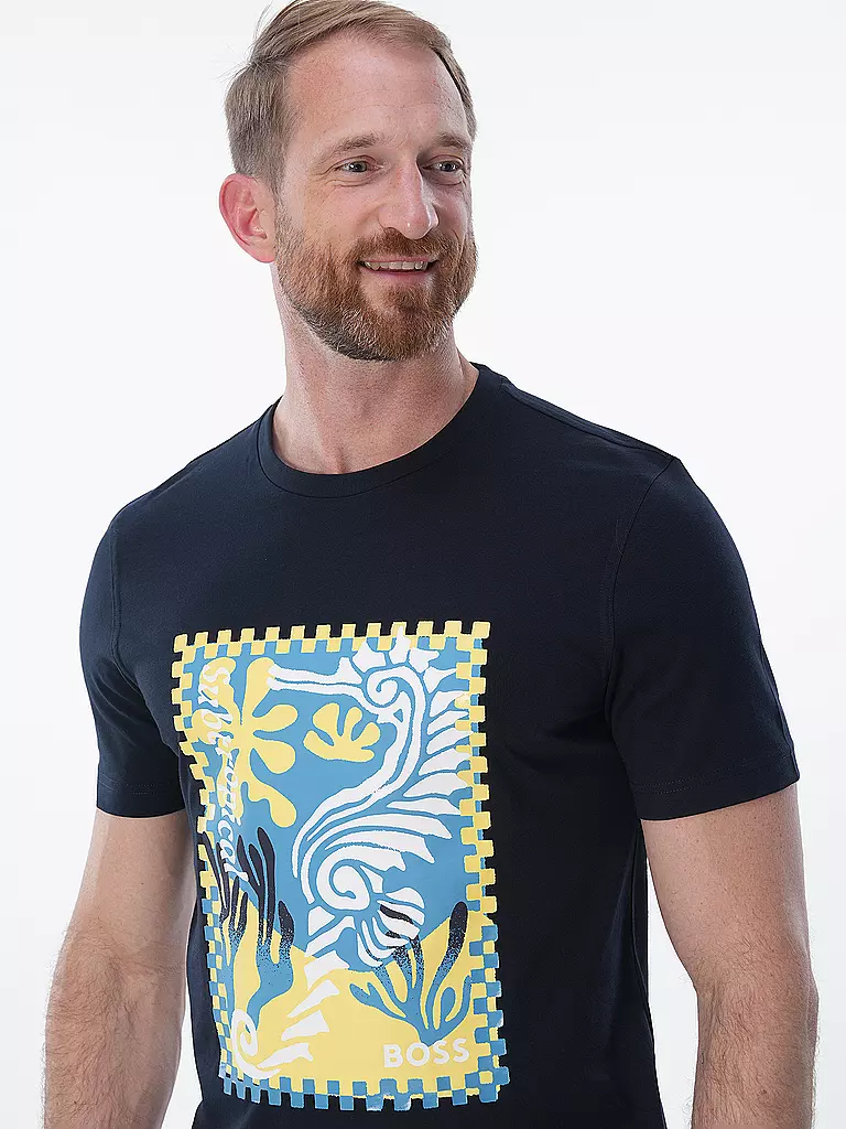 BOSS | T-Shirt  | Blu