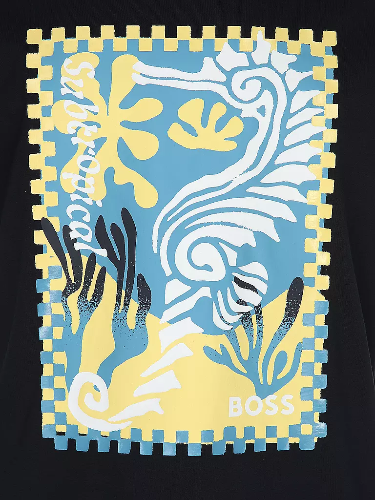 BOSS | T-Shirt  | Blu