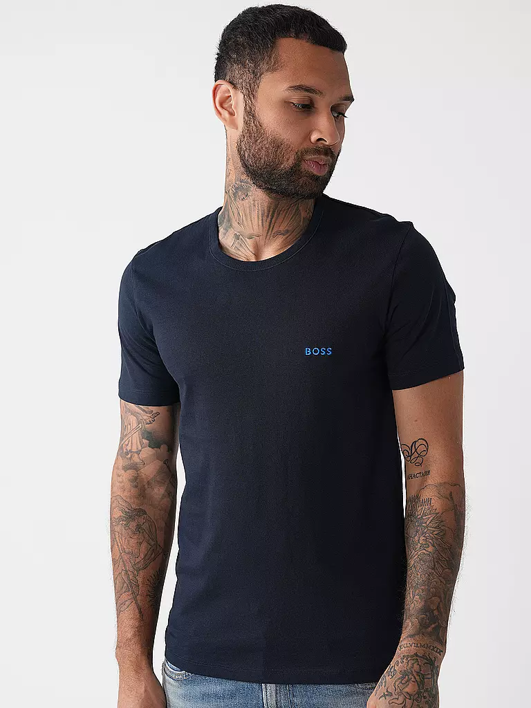 BOSS | T-Shirt 3er Pkg CLASSIC | Blu scuro