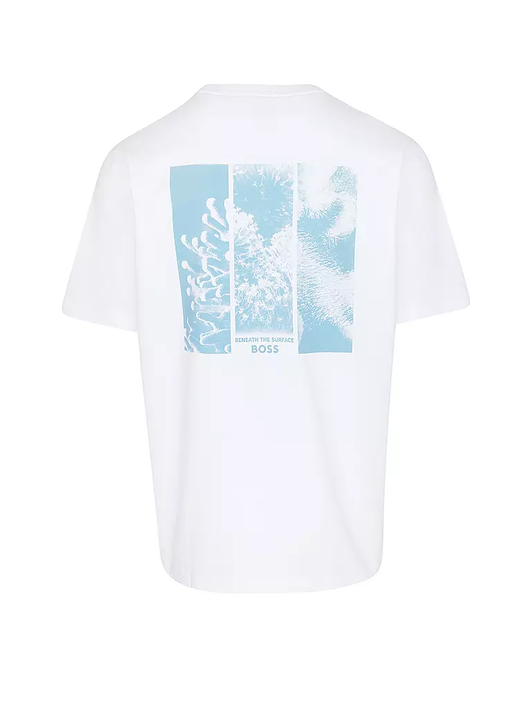 BOSS | T-Shirt Comfort Fit TE_CORAL | Bianco