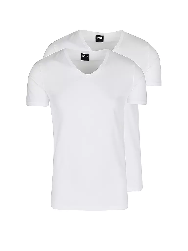 BOSS | T-shirt confezione da 2 | Bianco