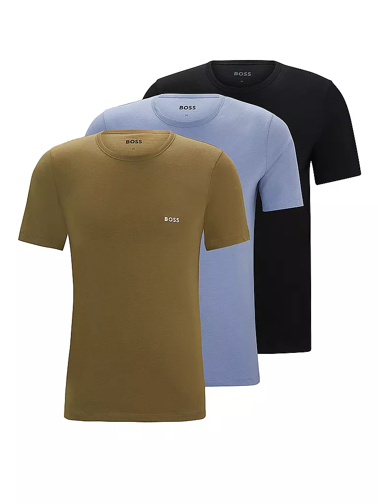 BOSS | T-shirt confezione da 3 CLASSIC | Oliva