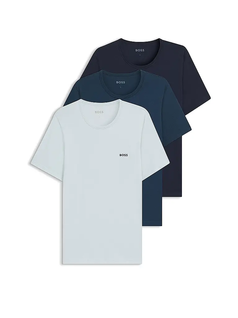 BOSS | T-shirt confezione da 3 | Blu