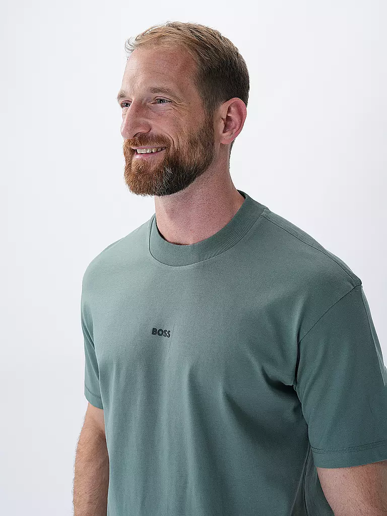 BOSS | T-Shirt GEOLOGICAL | Petrolio