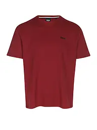 BOSS | T-shirt Loungewear | Rosso scuro