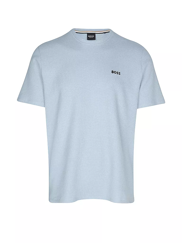 BOSS | T-shirt loungewear | Blu chiaro