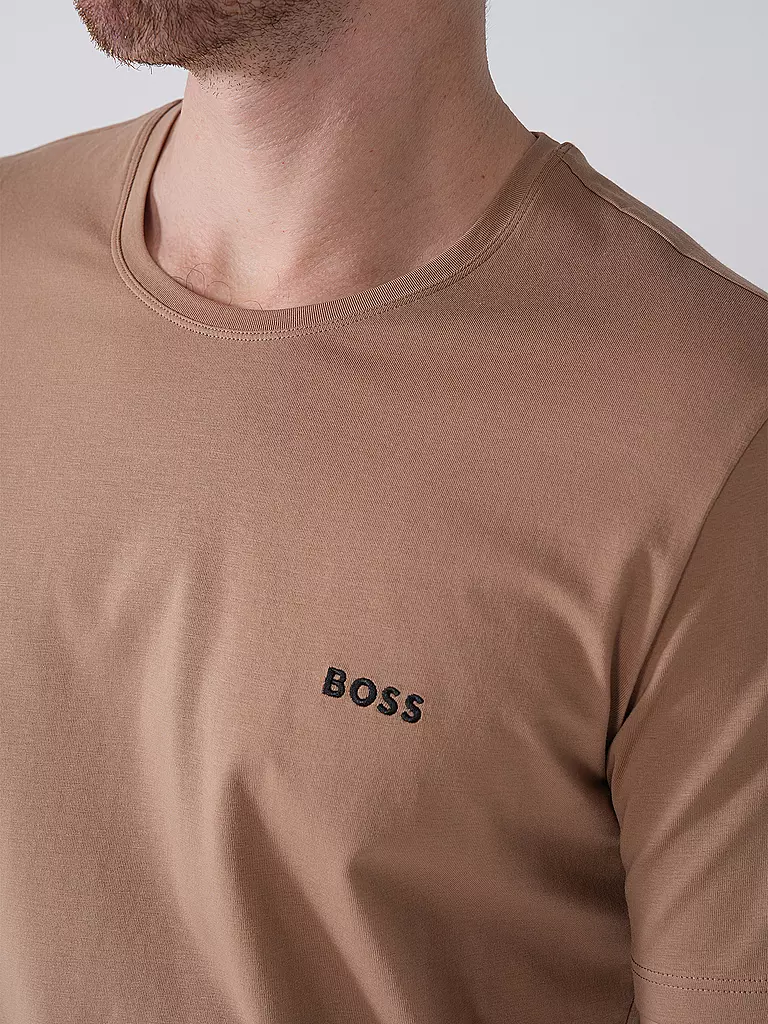 BOSS | T-shirt Loungewear | Marrone chiaro