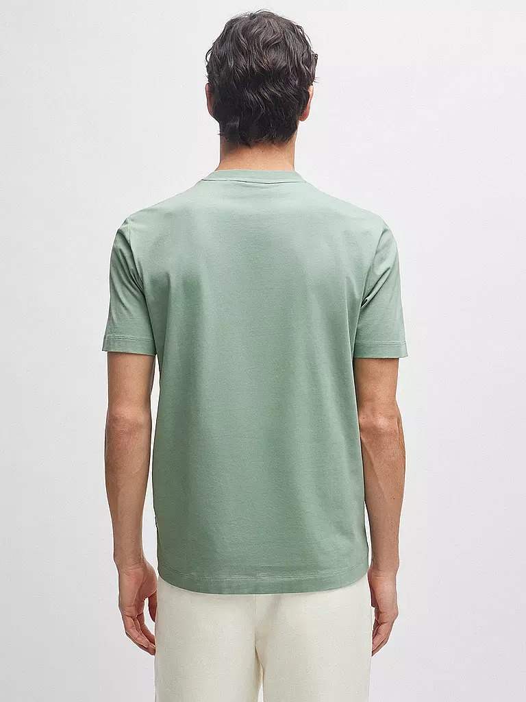 BOSS | T-shirt regular fit THOMPSON 01 | Verde chiaro