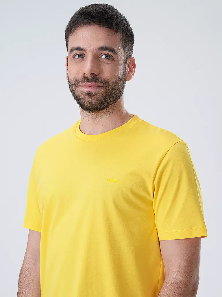 BOSS | T-Shirt Regular Fit THOMPSON 01 | Giallo
